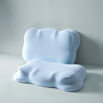 Kids Neck Cloud Pillow Help Sleep and Protect the Neck Cervical Orthopedic Memory Foam Pillow SPA Massage Pillow for Sleeping