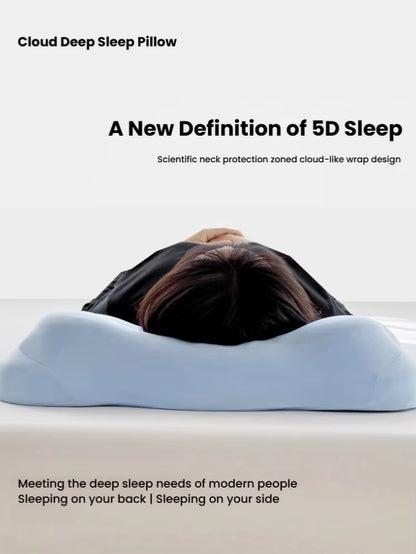 Knitted Magnetic Pillow High Elastic Neck Protection Slow Rebound Therapy Sleep Physiotherapy Pillow for Hotel Home Bed